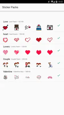 Love stickers For whatsApp - Love WAStickerApps Fo android App screenshot 4