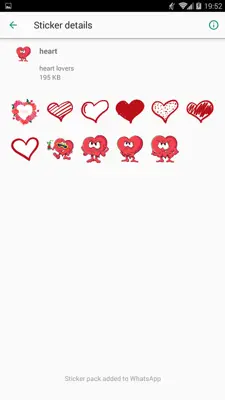 Love stickers For whatsApp - Love WAStickerApps Fo android App screenshot 6